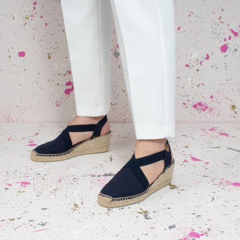 Black best sale espadrilles uk